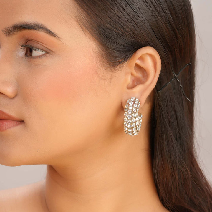 Disco Curve Earrings