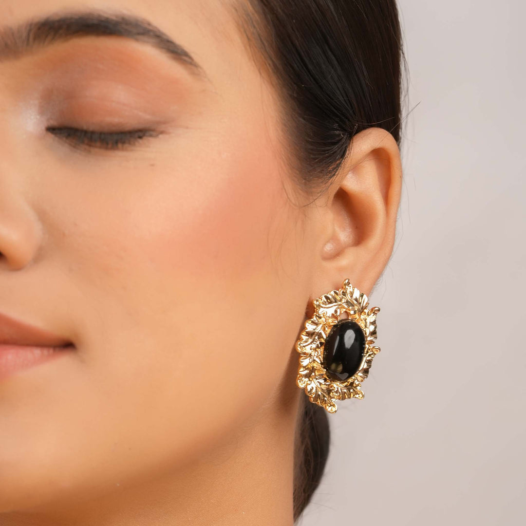 Golden Bloom Studs