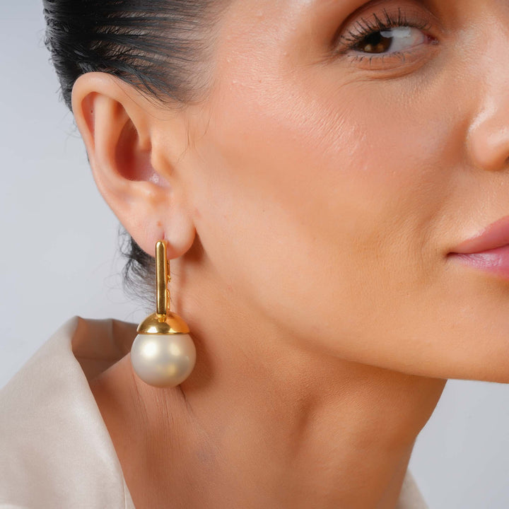 Golden Dome Earrings