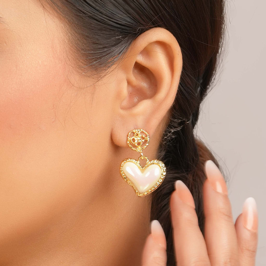 Golden Romance Earrings