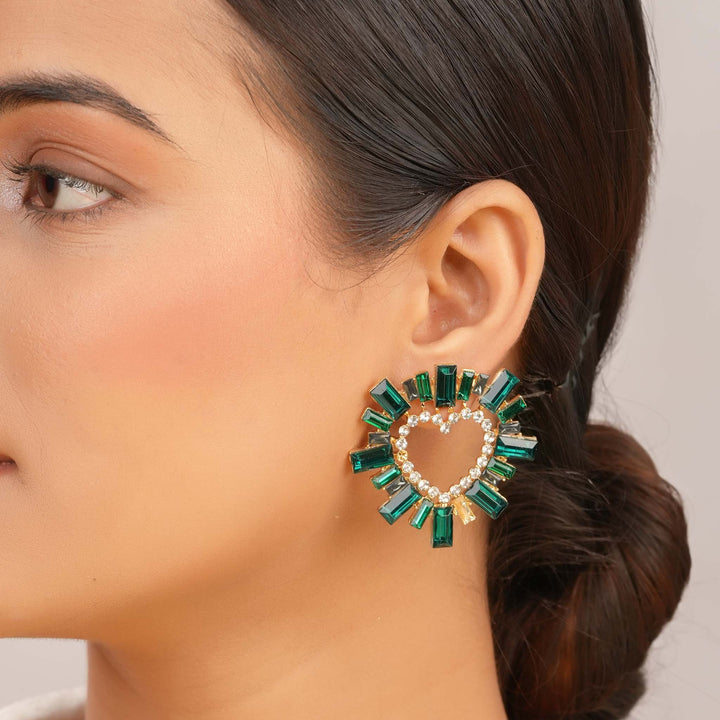 Green Crush Earrings