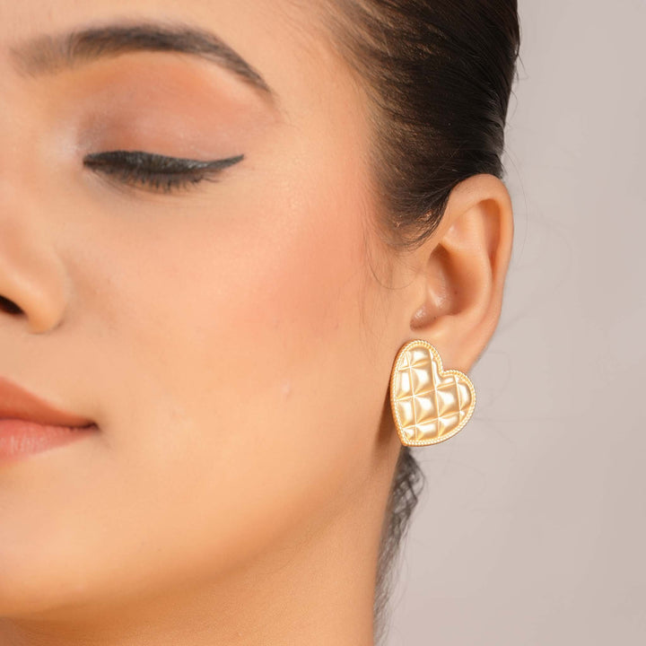 Heart Pop Studs