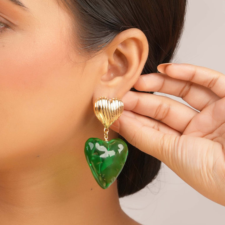 Jelly Jade Love Earrings