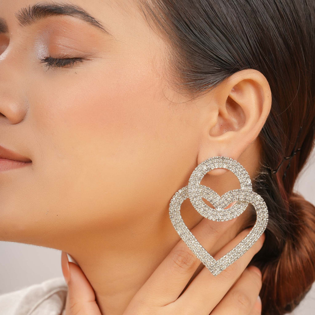 Tangled Heart Earrings