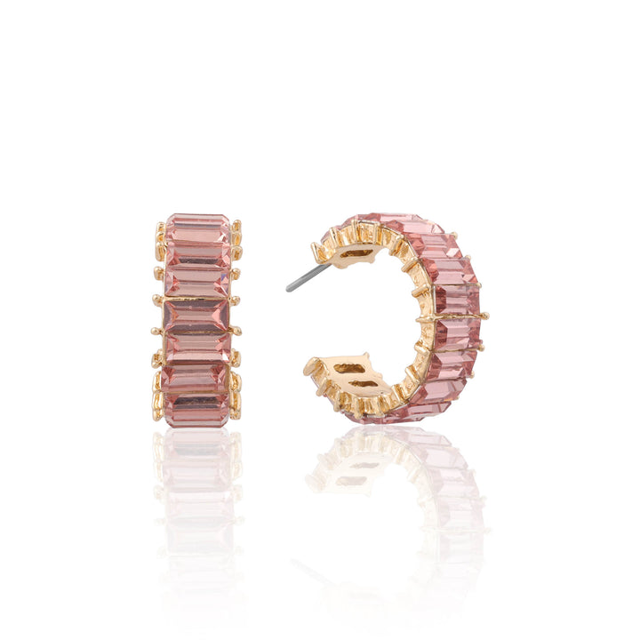 Rose Luxe Hoops