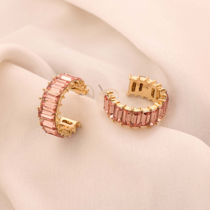 Rose Luxe Hoops