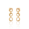 Sculpted Shine Danglers