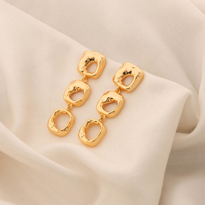 Sculpted Shine Danglers