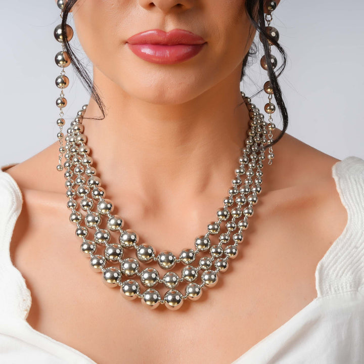 Silver Royale Layered Set