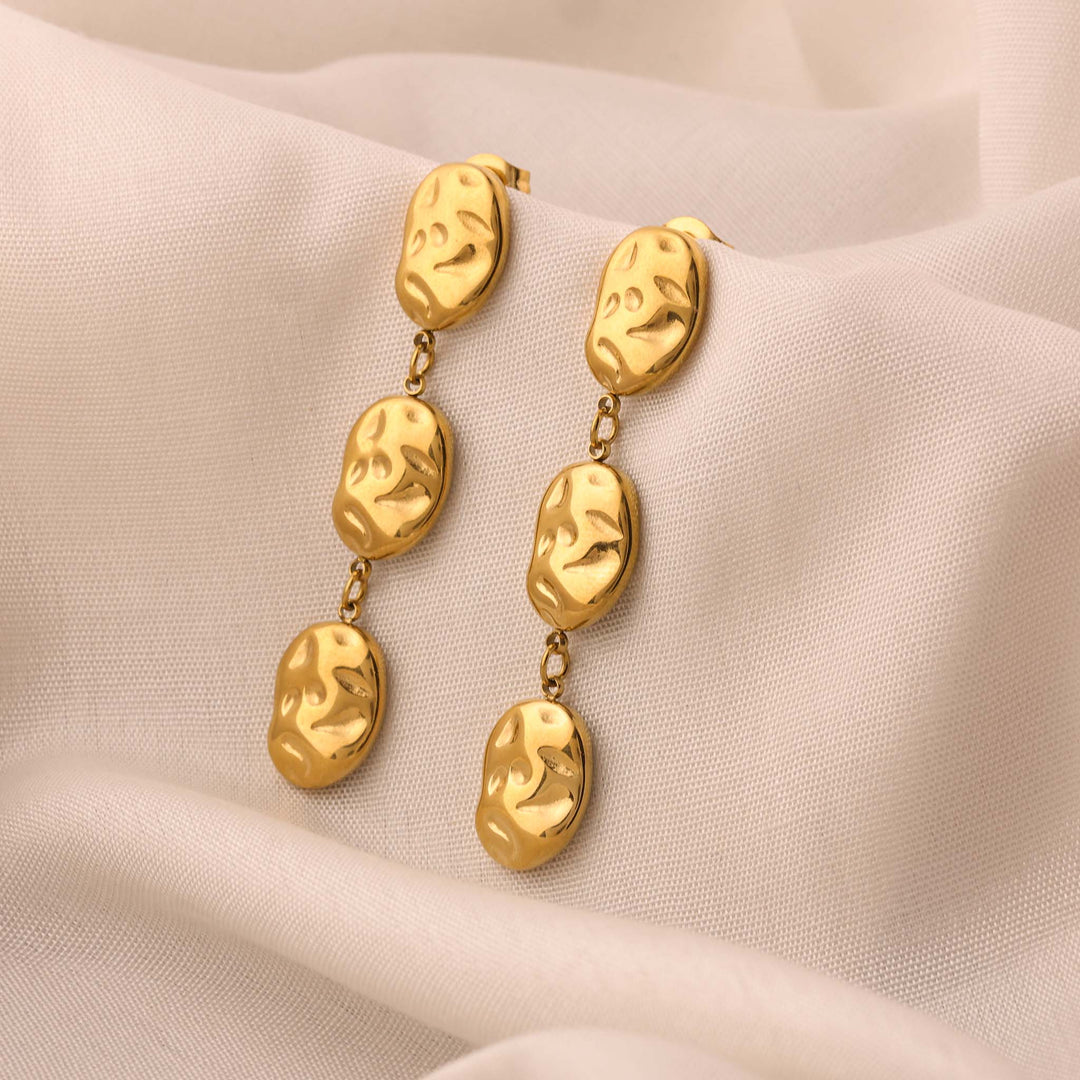 Solar Melt Drop Earrings