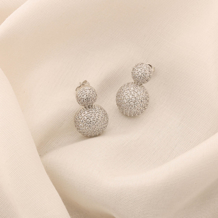 Sparkle Dome Earrings