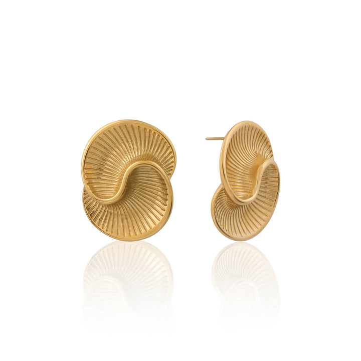 Sun Twirl Studs
