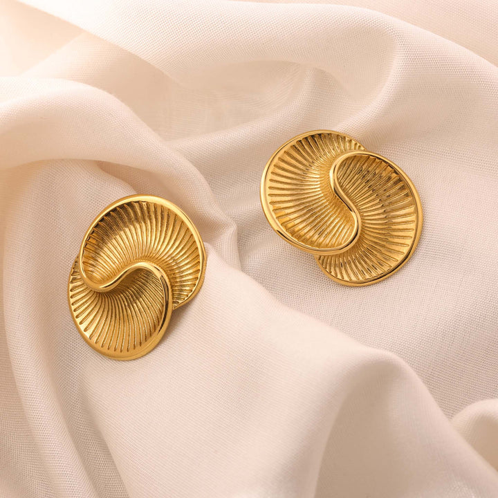 Sun Twirl Studs