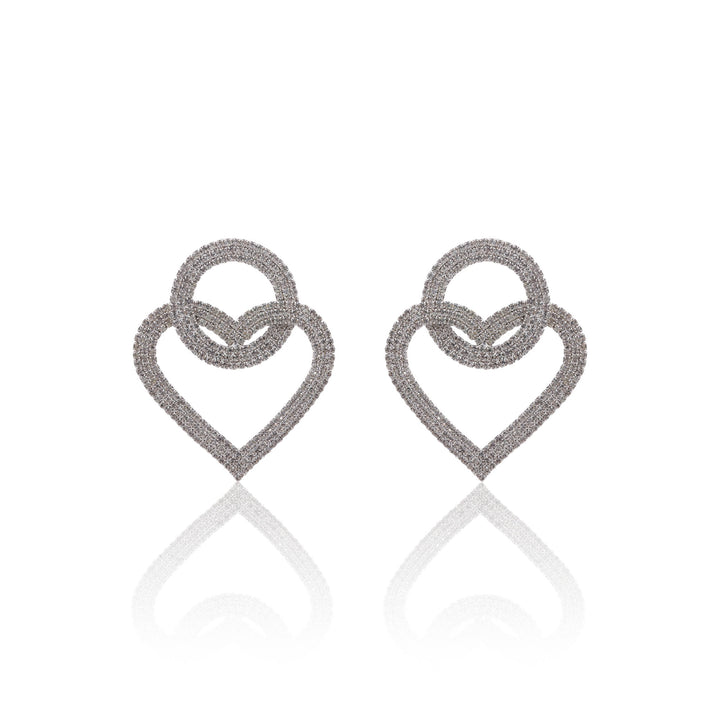 Tangled Heart Earrings