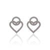 Tangled Heart Earrings