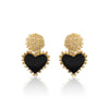 The Midnight Heart Earrings