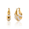 Vanilla Gleam Hoops